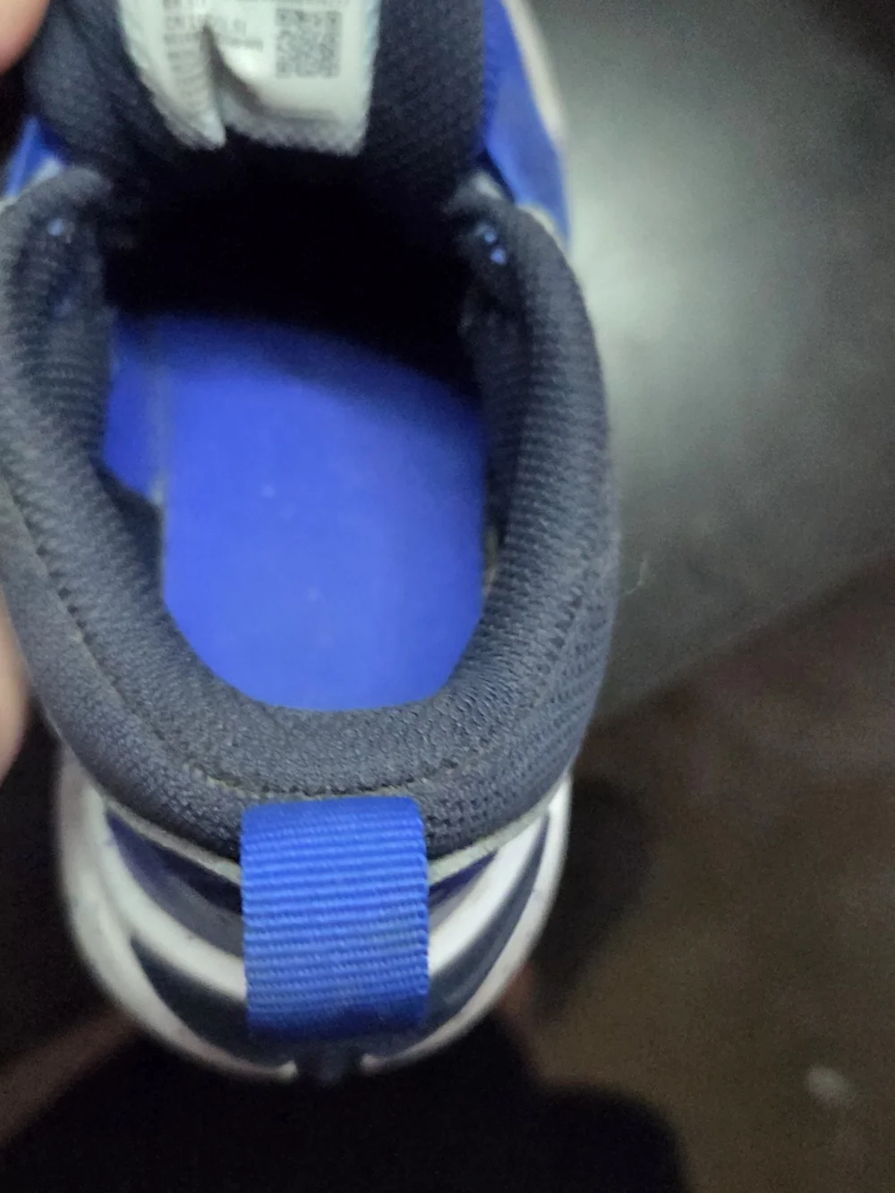 Nike Kids Royal Blue Velcro Sneakers